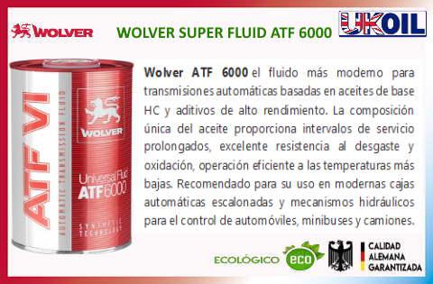 WOLVER SUPER FLUID ATF 6000